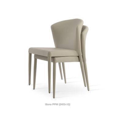 Capri Full Upholstered Stackable Chair by SohoConcept