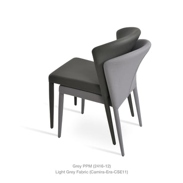 Capri Full Upholstered Stackable Chair by SohoConcept