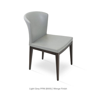 Capri Wood Chair Leather by SohoConcept - New