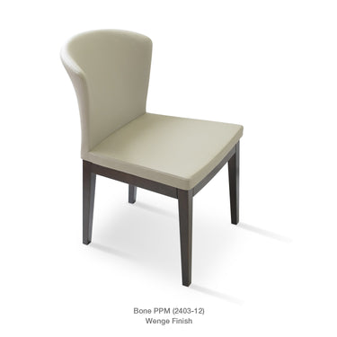 Capri Wood Chair Leather by SohoConcept - New