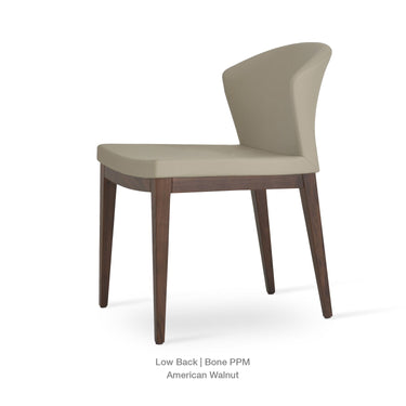 Capri Wood Chair Leather by SohoConcept - New