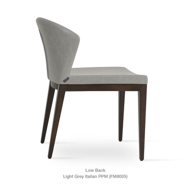 Capri Wood Chair Leather by SohoConcept - New