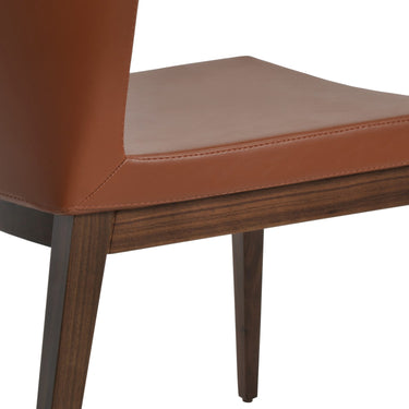 Capri Wood Chair Leather by SohoConcept - New