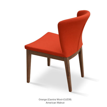 Capri Wood Chair Fabric by SohoConcept - New