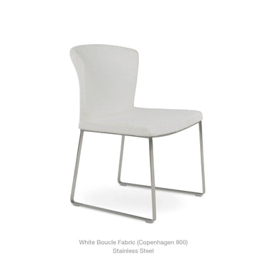 Capri Sled Chair Fabric by SohoConcept - New