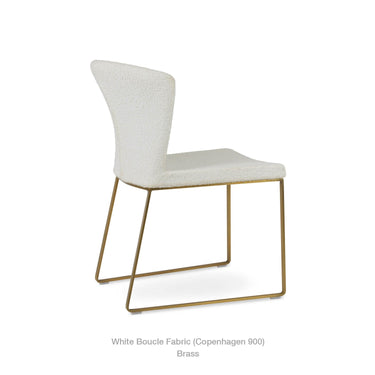 Capri Sled Chair Fabric by SohoConcept - New