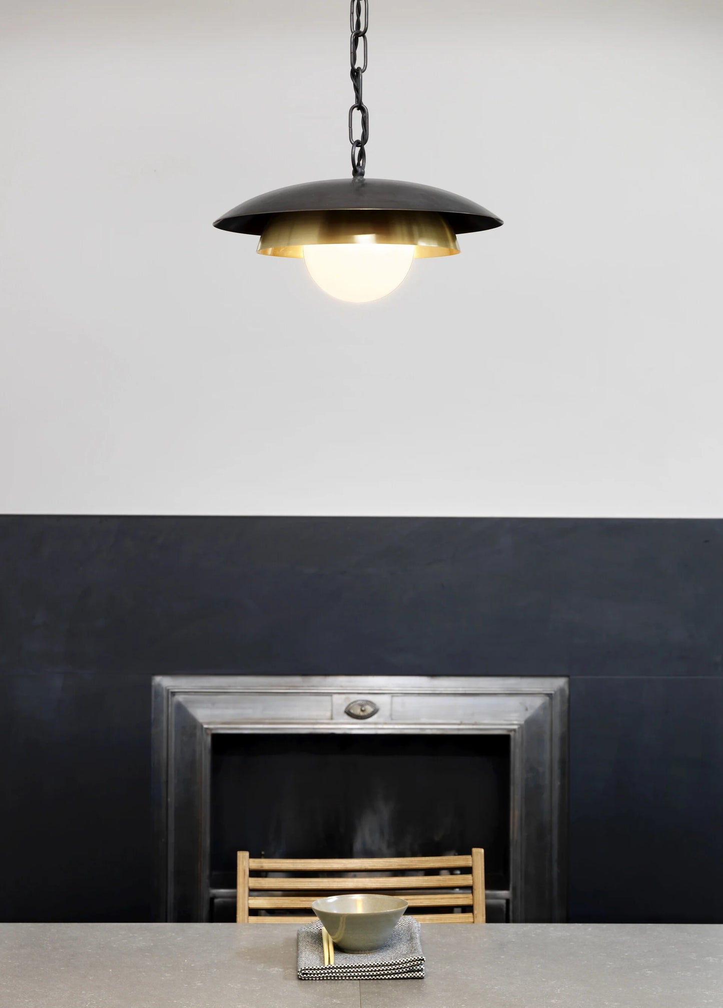 Carapace Chain Pendant by CTO Lighting