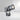 Adjustable LED wall spotlight by Artemide installed on contemporary house exterior