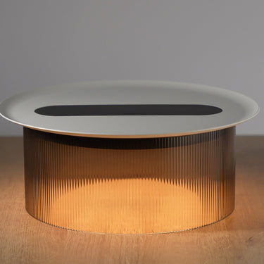 Carousel Small LED Table Lamp with Wireless Charging Tray by Pablo Designs - image 4