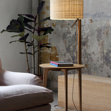 Carla Floor Lamp Side Table by Carpyen
