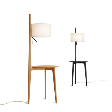 Carla Floor Lamp Side Table by Carpyen
