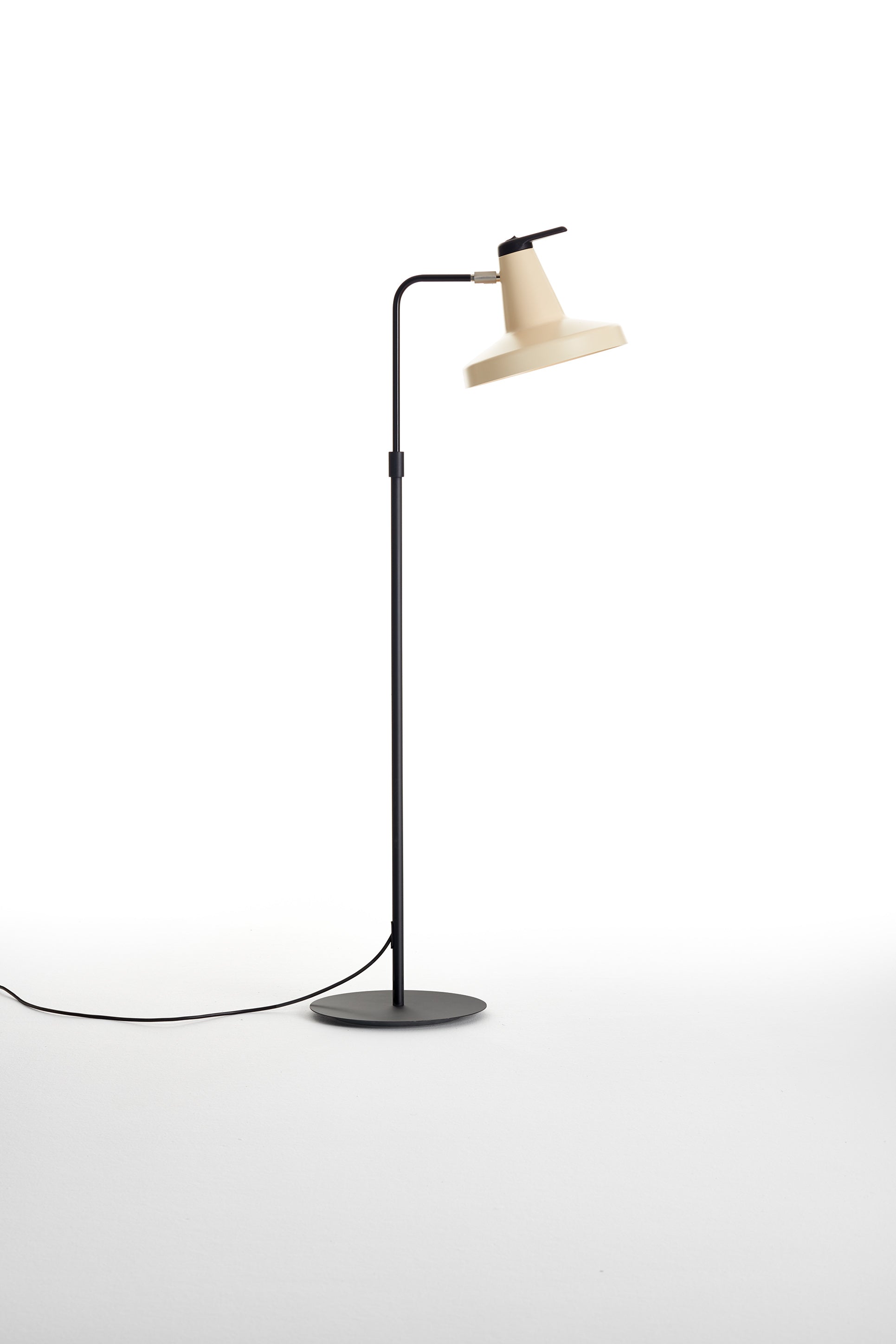 Functional and stylish Garçon Floor Lamp - Beige Shade
