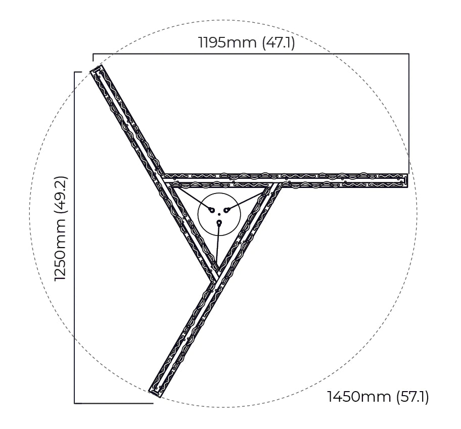 Cascata Chandelier by CTO Lighting