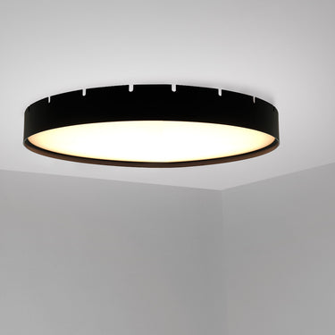 Castle C round LED lamp with opal diffuser by Stone Designs