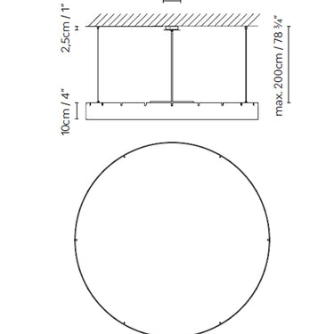 Measurements for the Castle S120 (line drawing)