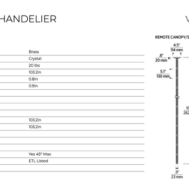 Artistic crystal chandelier, Catena 103 by Visual Comfort, reflecting light in a contemporary interior design setting.