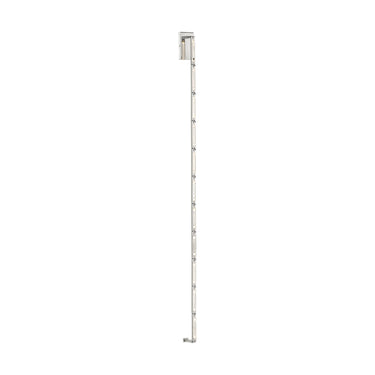 Large Modern Wall Sconce | Catena 57" Crystal & Brass Sconce for Living Room | Visual Comfort