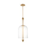Visual Comfort Cathedral Large Pendant | Designer Lighting Fixture  | Natural Brass