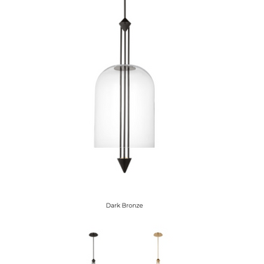 Cathedral Pendant Light: Modern Hand-Blown Glass Chandelier