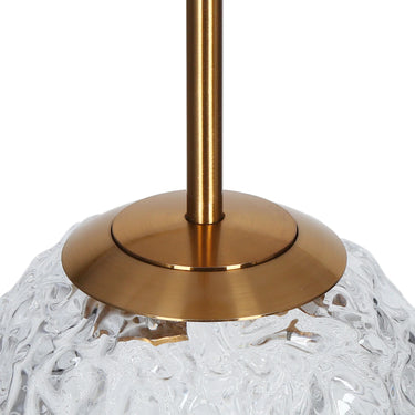 Energy-Efficient LED Glam Chandelier, 5-Light, 14", Brass by Cenlindes
