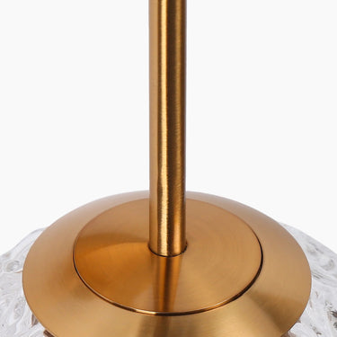 LED Globe Wall Sconce in Brass - Cenlindes 1-Light Glam Design 