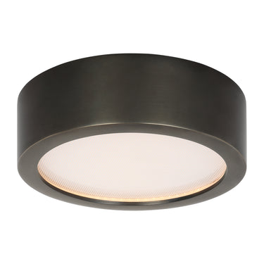 Cerne Mini Round Flush Mount 5" W x 5" L by Visual Comfort Modern - Minimalist LED Ceiling Light