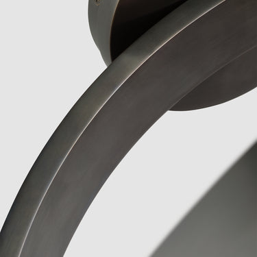 Visual Comfort Modern Cerne Large Semi Flush Mount, dark bronze, upward and downward lighting