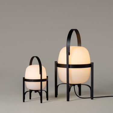 Olive Green Cesta Outdoor Lamp by Santa and Cole