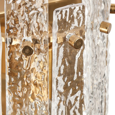 Chanmoliria Modern Decorative  Luminous Brass Wall Lamp 