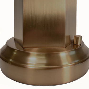 Table Lamp with Dark Antique Brass - Hospitality Lamp