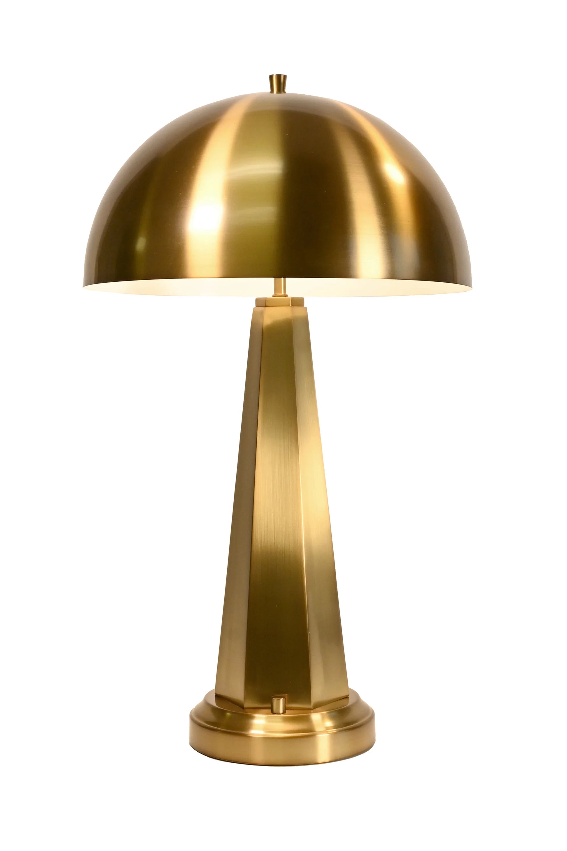 Antique Brass Cordless Table Lamp