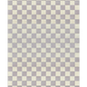 Lilac & White Checkerboard Rug by Maison Deux, photo 1