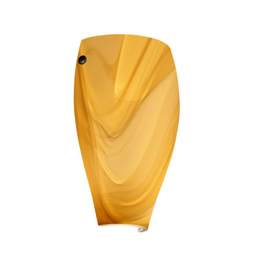Honey glass shade for pendant lights, wall sconces, and ceiling fixtures