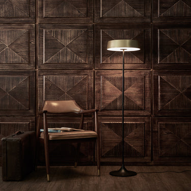 Seed Design China LED Floor Lamp Gold
