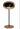 Dome Chromed Rose Gold Ground Steel High Fireplace by Le Feu in modern living room