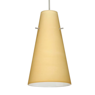 Vanilla matte glass shade designed for contemporary pendant lights
