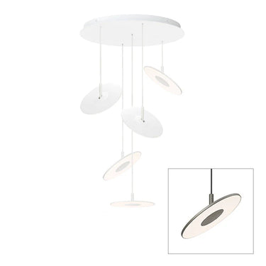 Circa 5-Pendant LED Chandelier by Pablo Designs - image 2