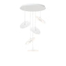 Circa 5-Pendant LED Chandelier by Pablo Designs