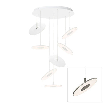 Circa 7-Pendant LED Chandelier by Pablo Designs - image 2