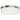 Visual Comfort Modern Cirque satin nickel flush mount, 3000K soft white LED, IP65 waterproof rating, close-up of smooth nickel finish