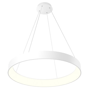Minimalist LED Ring Pendant Light – BlackJack Circuit with Adjustable Cable