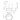 Architectural line drawing of modern circular pendant chandelier by Santa & Cole