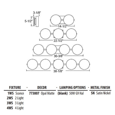 Besa Lighting Ciro LED Wall Light