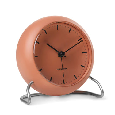 City Hall Alarm Clock - Pale Orange of Arne Jacobsen
