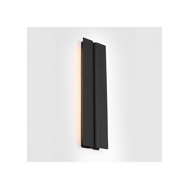 Visual Comfort Cloak 18 LED vanity light Nightshade Black bathroom fixture