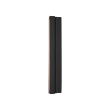 Cloak 24 inch LED vanity light in black finish by Visual Comfort for modern bathrooms