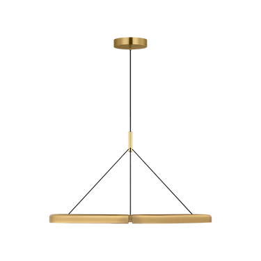 Sculptural bronze chandelier by Visual Comfort for luxury residential interiors