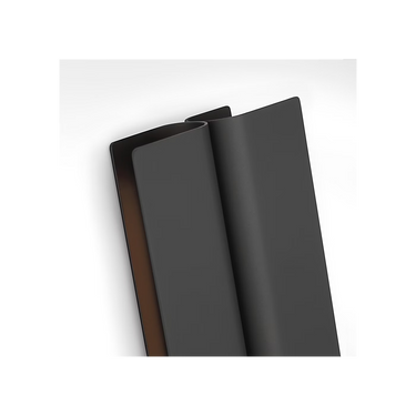 Cloak 36 vanity wall light in Nightshade Black for modern bathrooms