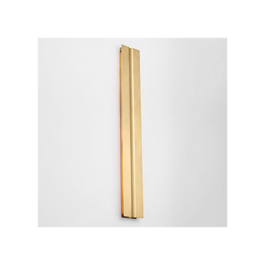 Cloak 36 bathroom vanity light in Hand Rubbed Antique Brass finish
