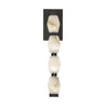 Bronze Collier 15 Alabaster LED Wall Sconce, 15 inch height, SLWS54627, luxury alabaster wall lighting.